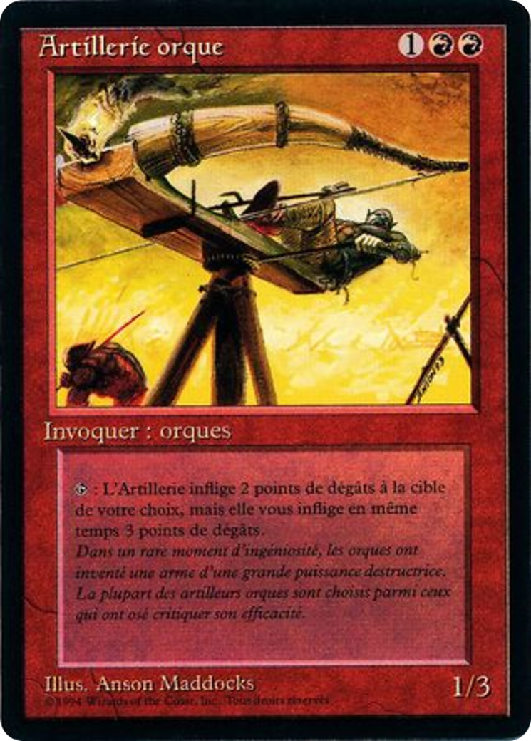 Orcish Artillery (FBB-) - Foreign Black Border