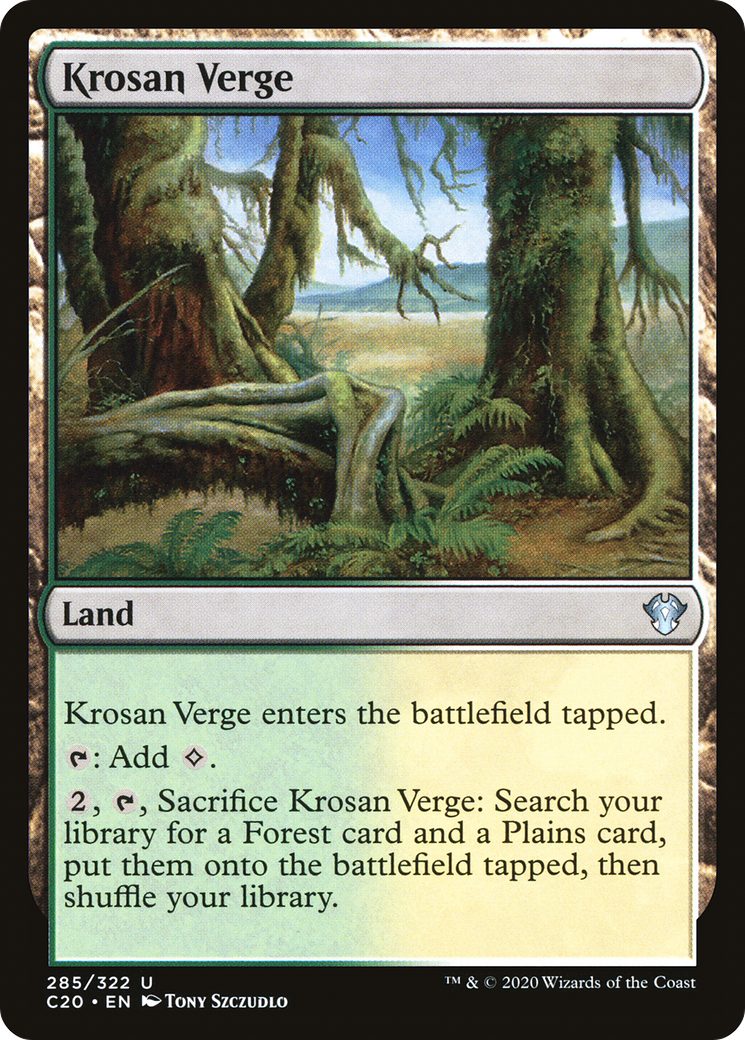 Krosan Verge (C20-285) - Commander 2020