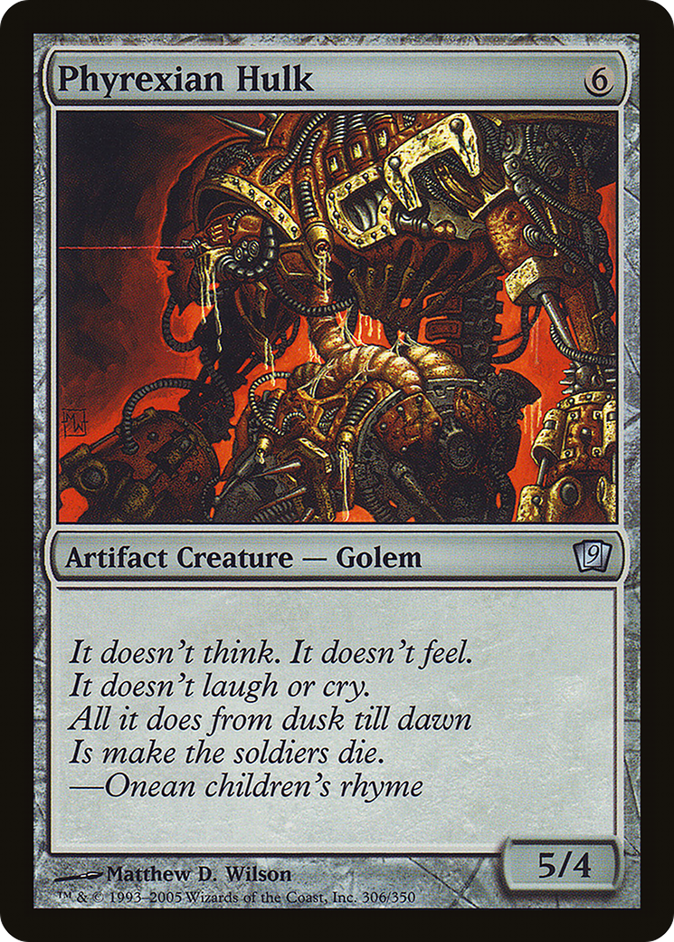 Phyrexian Hulk (9ED-306) - 9th Edition Foil