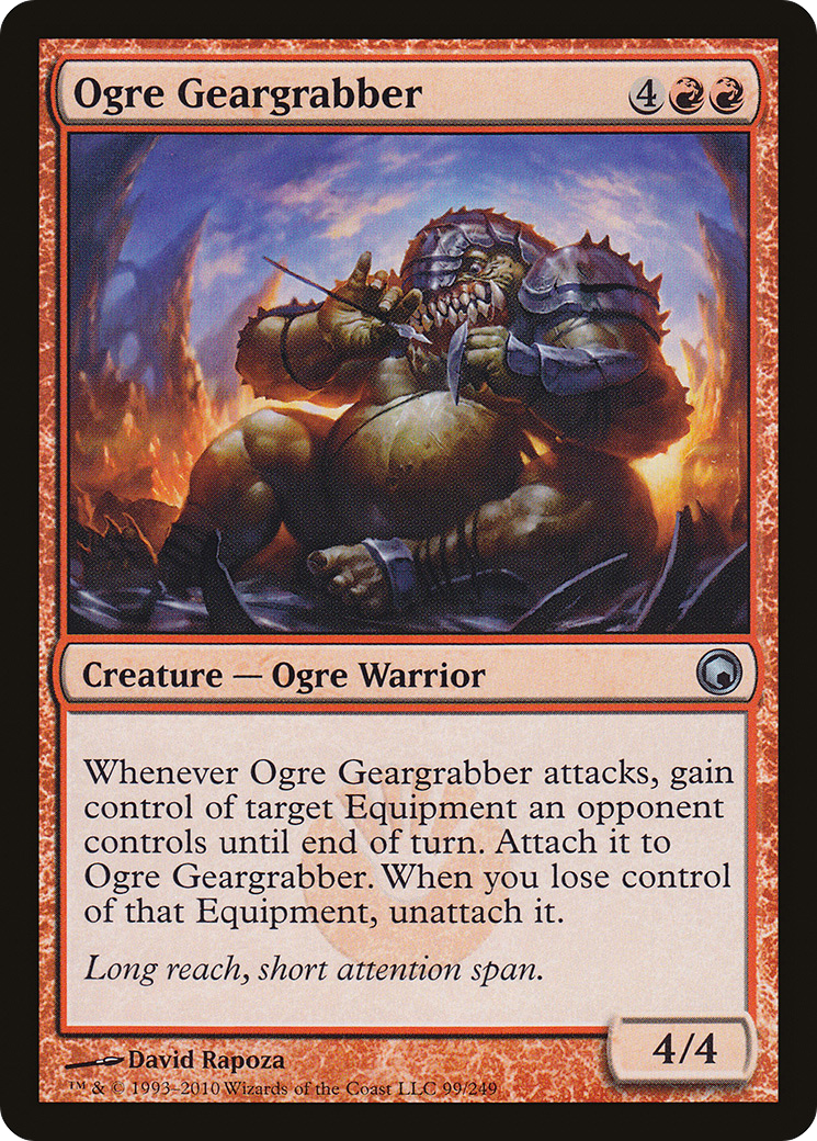 Ogre Geargrabber (SOM-099) - Scars of Mirrodin