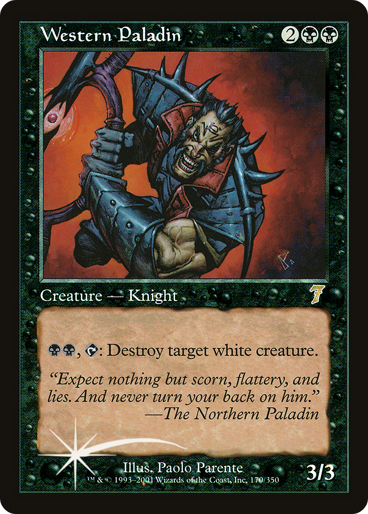 Western Paladin (7ED-170) - 7th Edition Foil