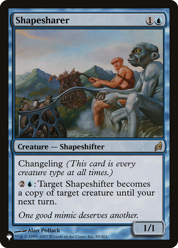 Shapesharer (LIST-85/301) - The List