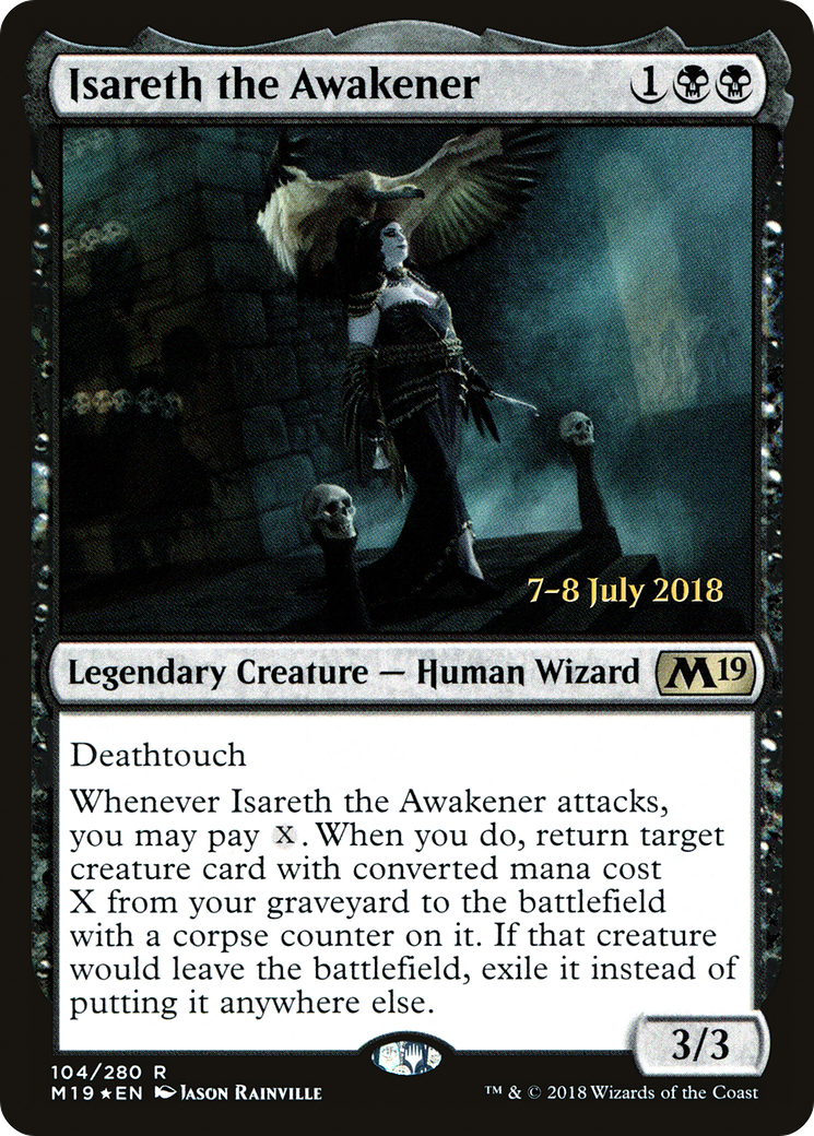 Isareth the Awakener (PRE-104) - Core Set 2019 Promos Foil