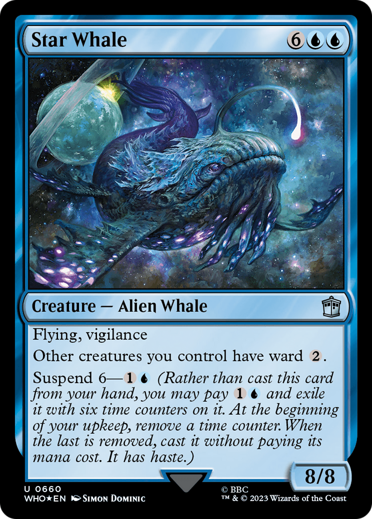 Star Whale (Surge Foil) (WHO-660) - Doctor Who Foil