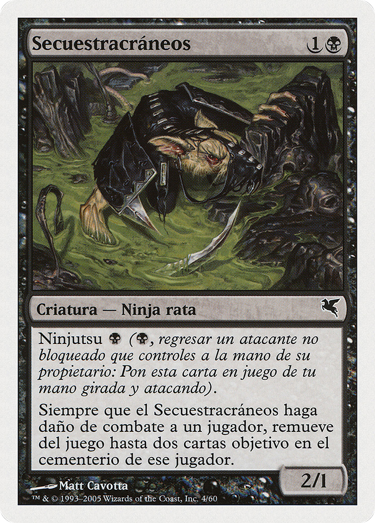 Skullsnatcher (French) - "Profanateur de crane" (A4) (PSAL-0A4) - Salvat 2005