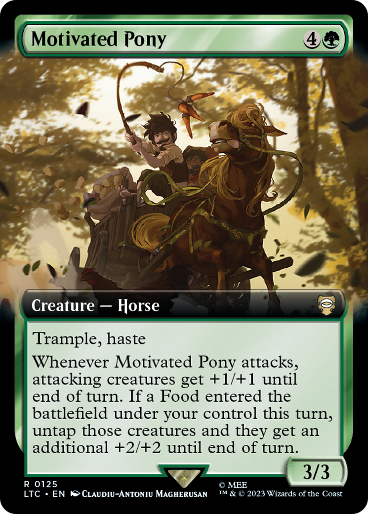 Motivated Pony (Extended Art) (LTC-125) - Tales of Middle-earth Commander: (Extended Art)