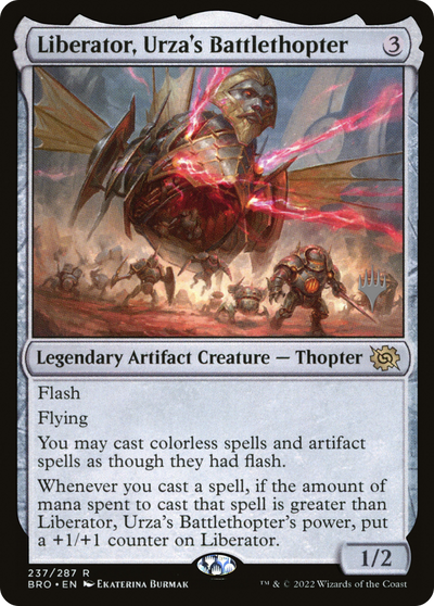 Liberator, Urza's Battlethopter (PPBRO-237) - The Brothers' War Promos Foil
