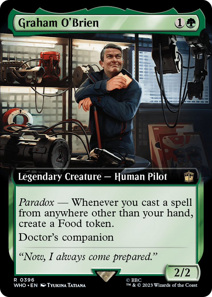 Graham O'Brien (Extended Art) (WHO-396) - Doctor Who: (Extended Art) Foil