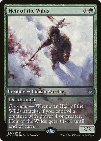 Heir of the Wilds (GAME-134) - Khans of Tarkir Promos
