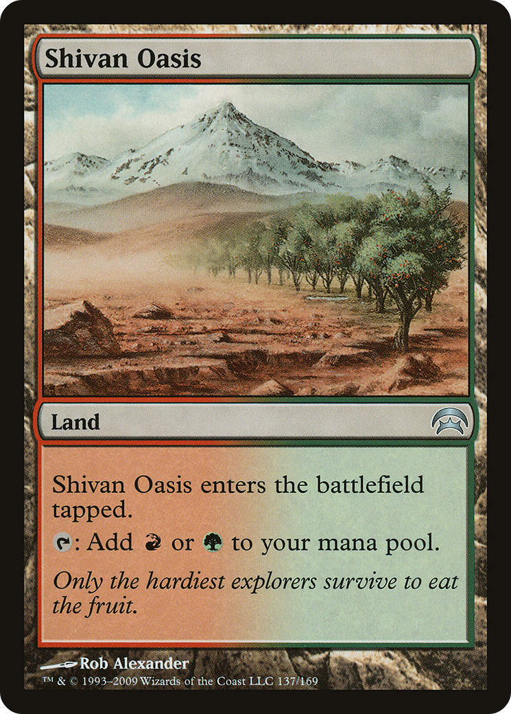 Shivan Oasis (HOP-137) - Planechase