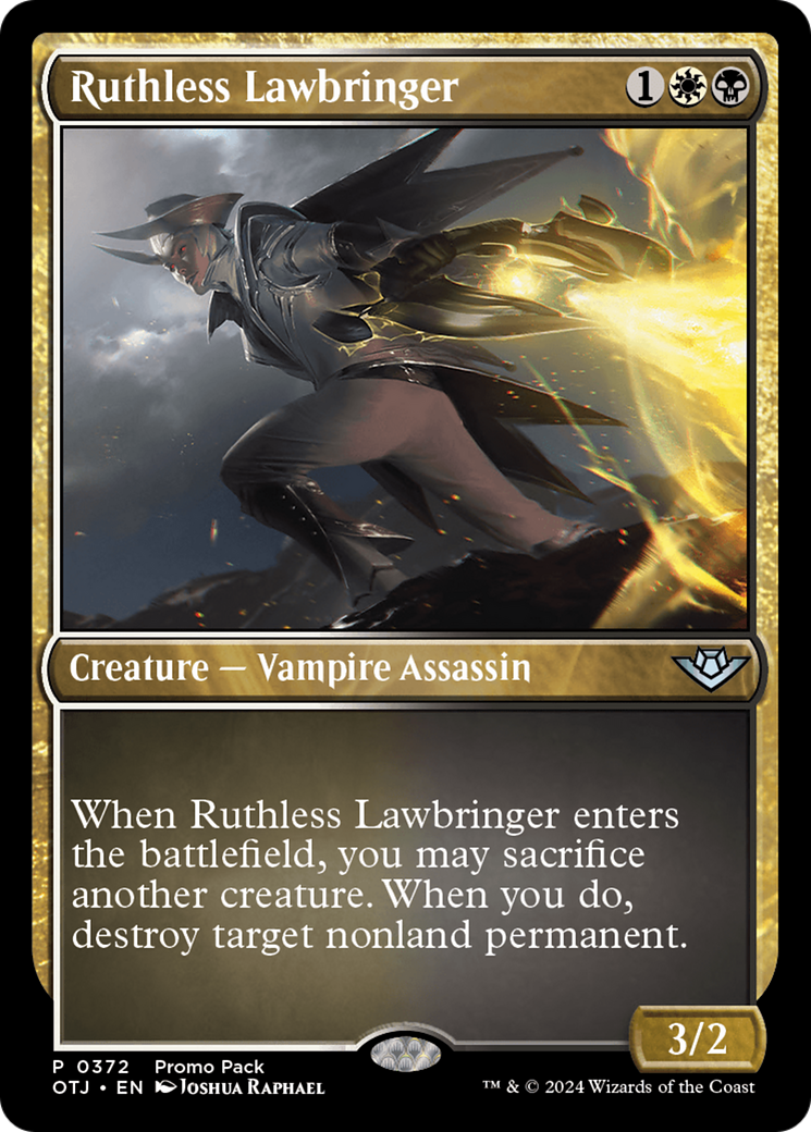 Ruthless Lawbringer (PPOTJ-372) - Outlaws of Thunder Junction Foil