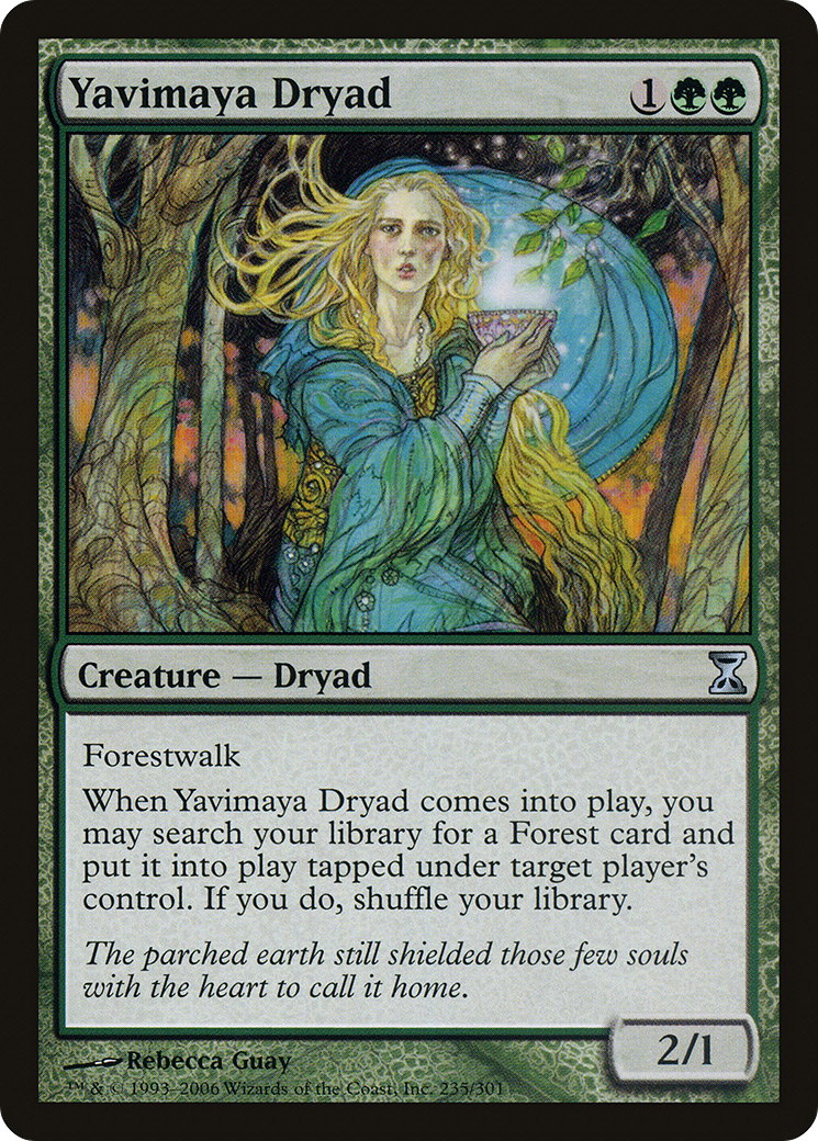Yavimaya Dryad (TSP-235) - Time Spiral