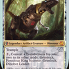 Grimlock, Dinobot Leader // Grimlock, Ferocious King (MEDIA-001) - HasCon 2017 Foil