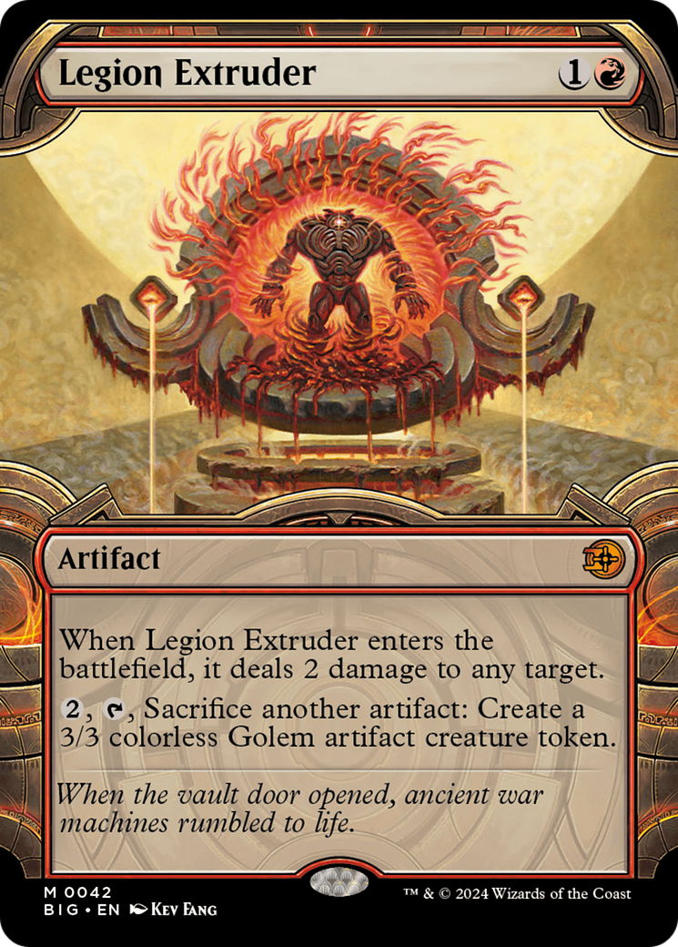 Legion Extruder (Showcase) (BIG-042) - The Big Score: (Showcase)