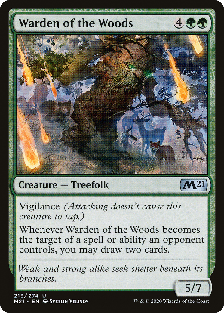 Warden of the Woods (M21-213) - Core Set 2021
