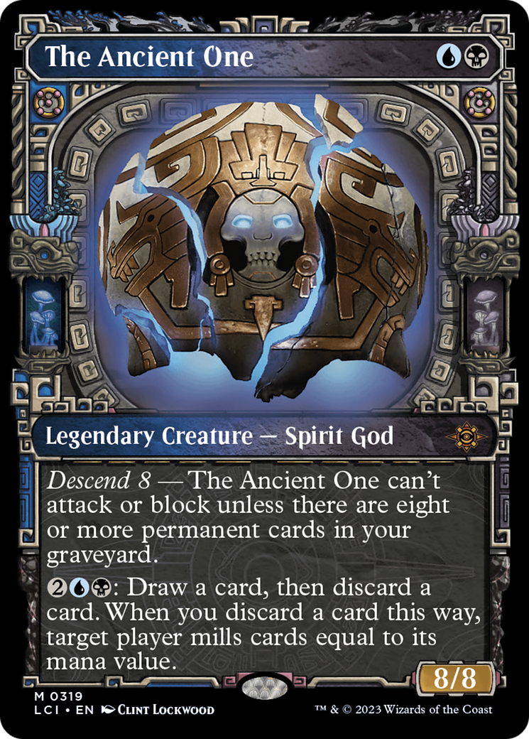 The Ancient One (Showcase) (LCI-319) - The Lost Caverns of Ixalan: (Showcase) Foil
