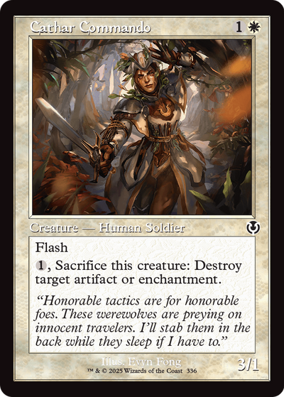 Cathar Commando (Retro Frame) (INR-336) - Innistrad Remastered
