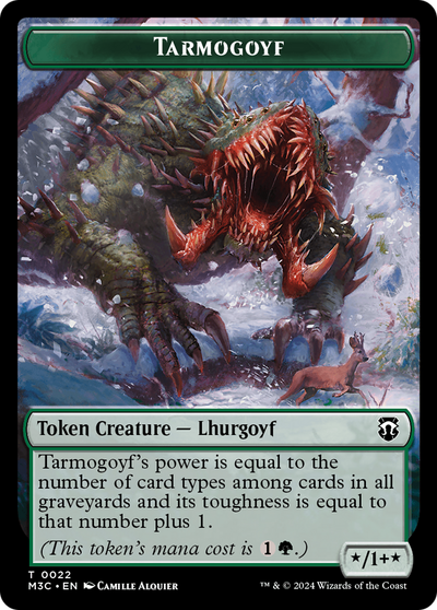 Tarmogoyf (TM3C-022) - Modern Horizons 3 Commander Tokens