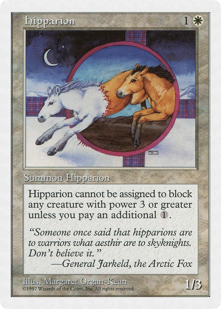 Hipparion (5ED-) - Fifth Edition