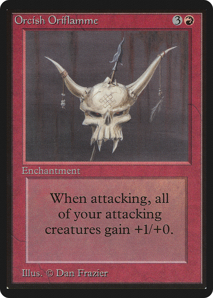 Orcish Oriflamme (LEB-) - Limited Edition Beta