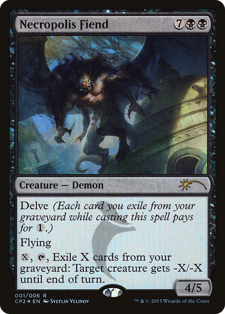 Necropolis Fiend (UMP-001) - Fate Reforged Clash Pack Foil