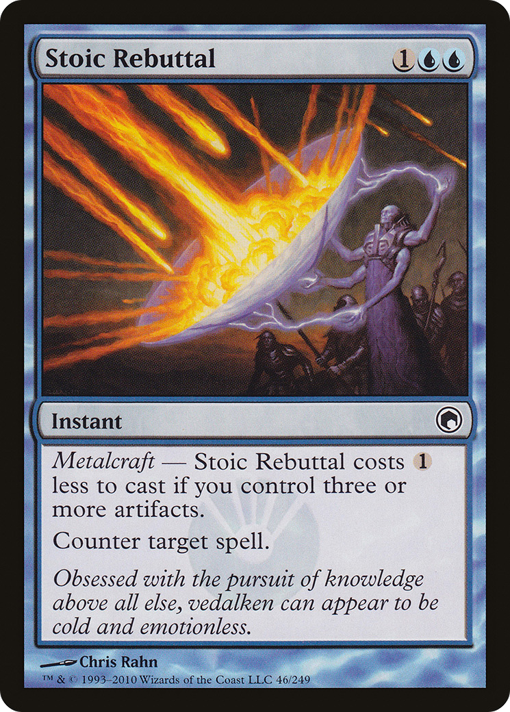 Stoic Rebuttal (SOM-046) - Scars of Mirrodin Foil