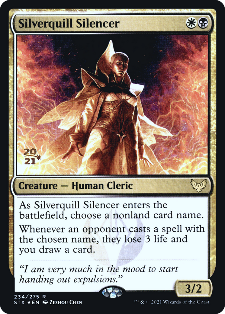 Silverquill Silencer (PRE-234) - Strixhaven: School of Mages Promos Foil