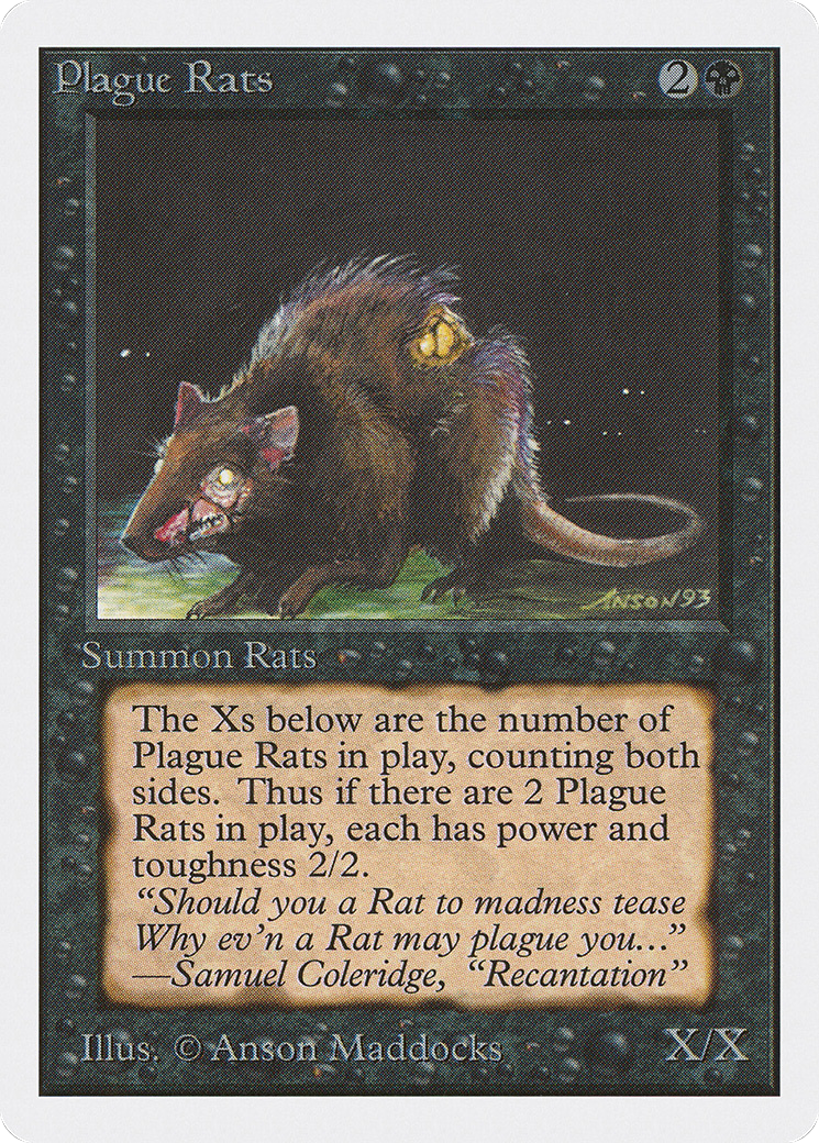 Plague Rats (2ED-) - Unlimited Edition