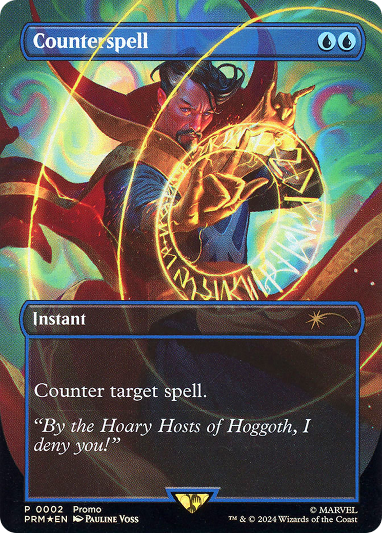 Counterspell (0002) (SLD-002) - URL/Convention Promos (Borderless) Foil