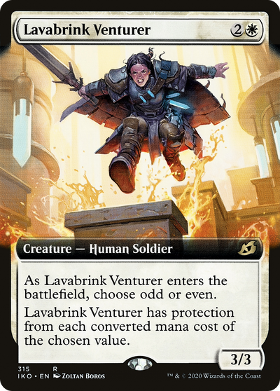 Lavabrink Venturer (Extended Art) (IKO-315) - Ikoria: Lair of Behemoths: (Extended Art)