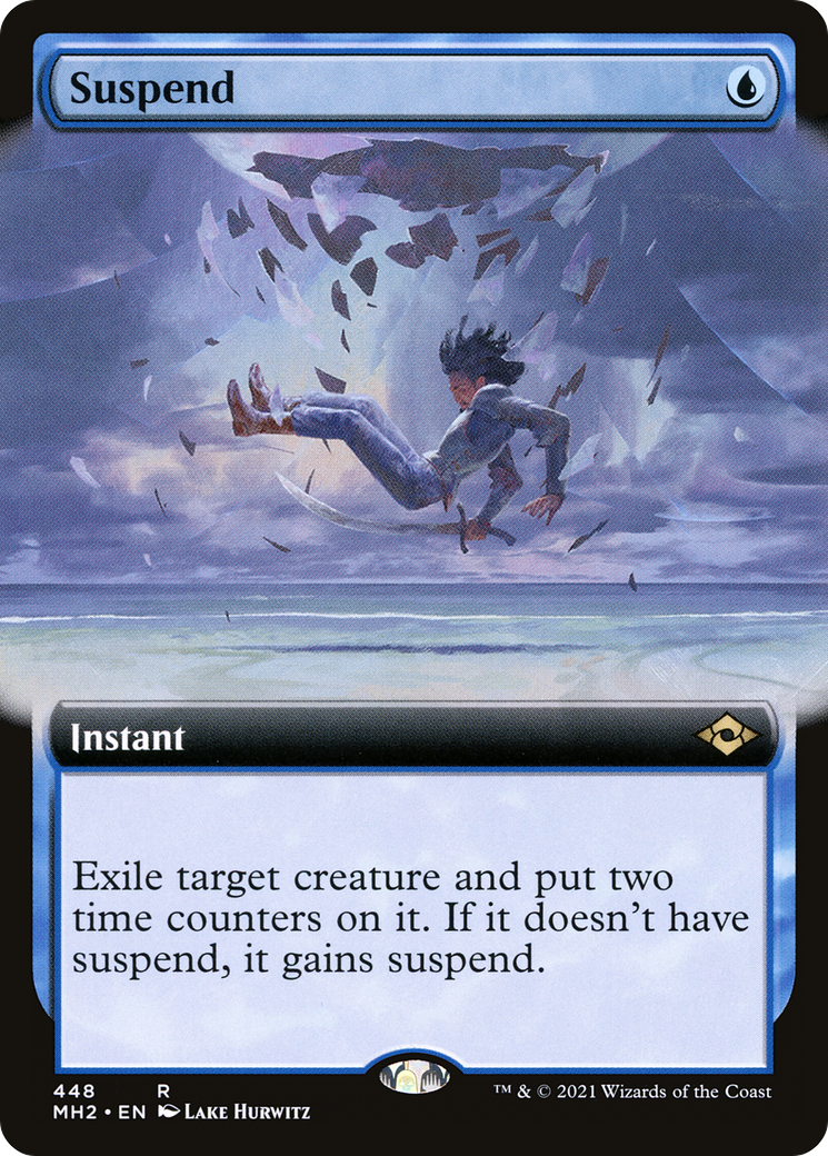Suspend (Extended Art) (MH2-448) - Modern Horizons 2: (Extended Art) Foil