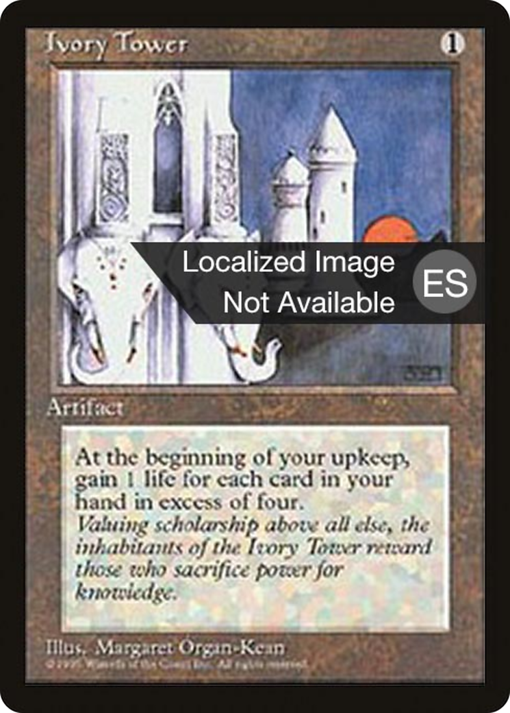 Ivory Tower (4BB-) - Fourth Edition Foreign Black Border