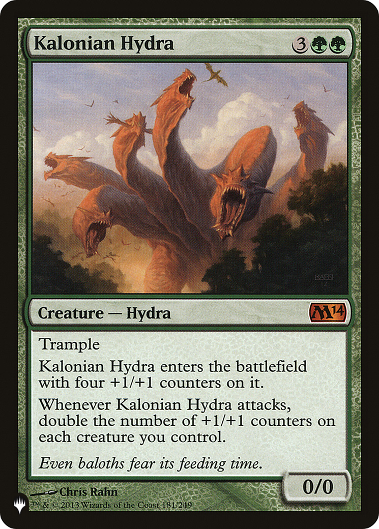 Kalonian Hydra (LIST-181/249) - The List