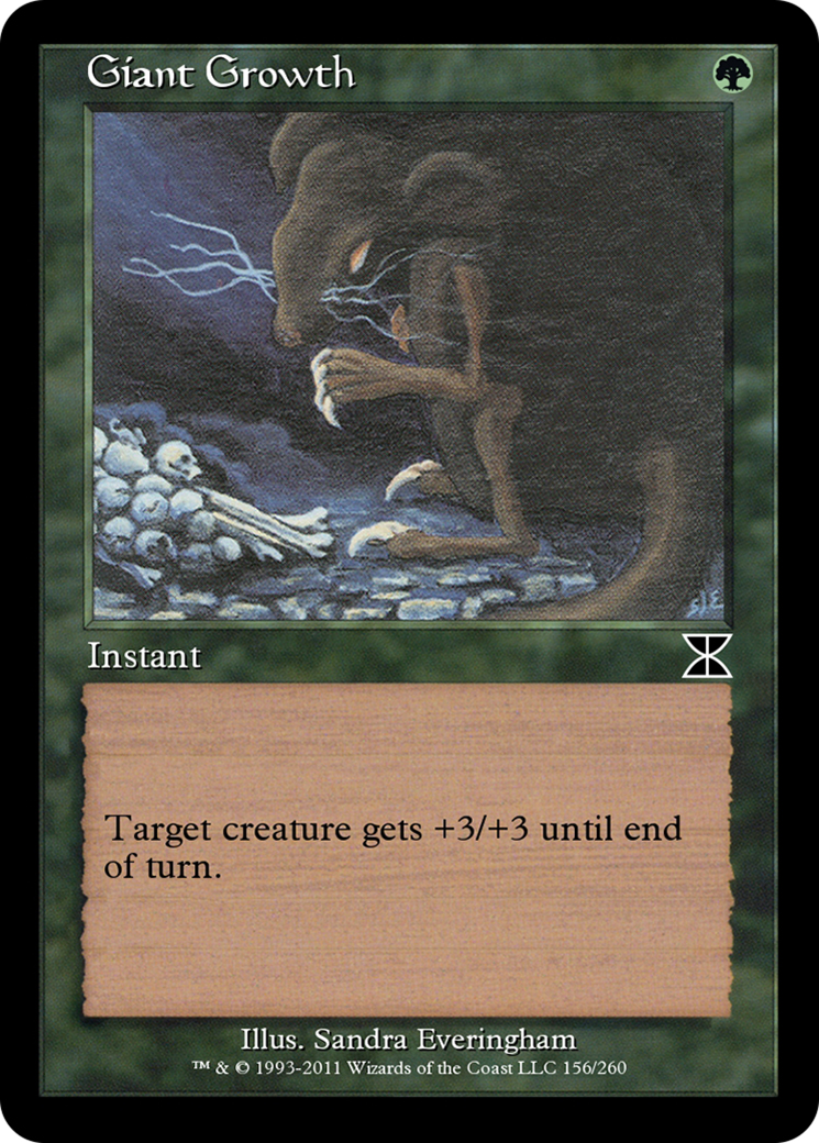 Giant Growth (ME4-156) - Masters Edition IV Foil