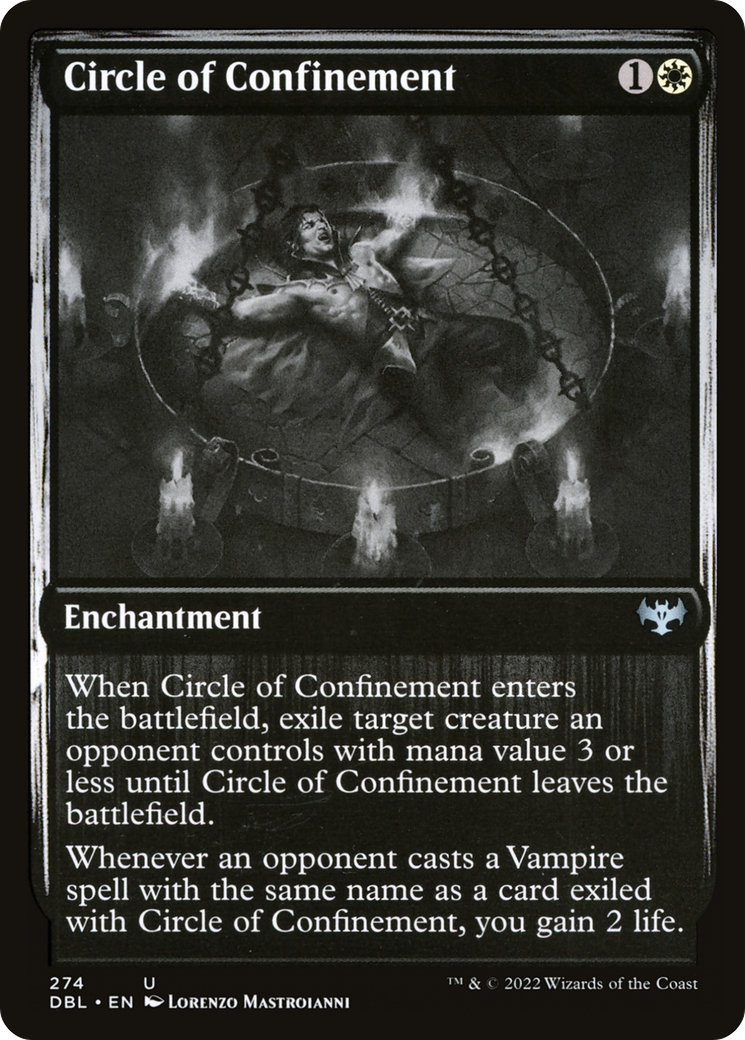 Circle of Confinement (DBL-274) - Innistrad: Double Feature Foil