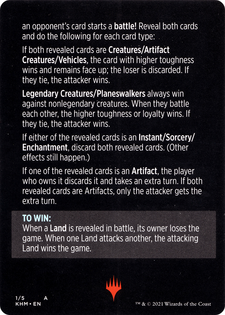 Base Race // Base Race (cont'd) (MKHM-001) - Kaldheim Minigames