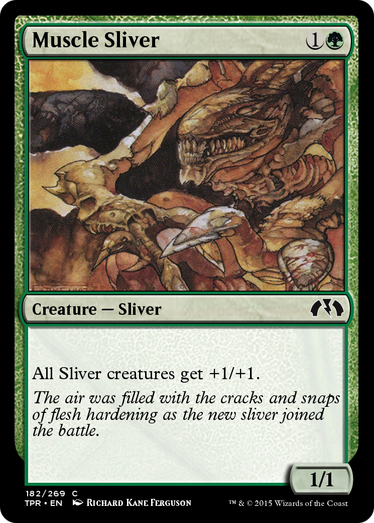 Muscle Sliver (TPR-182) - Tempest Remastered Foil