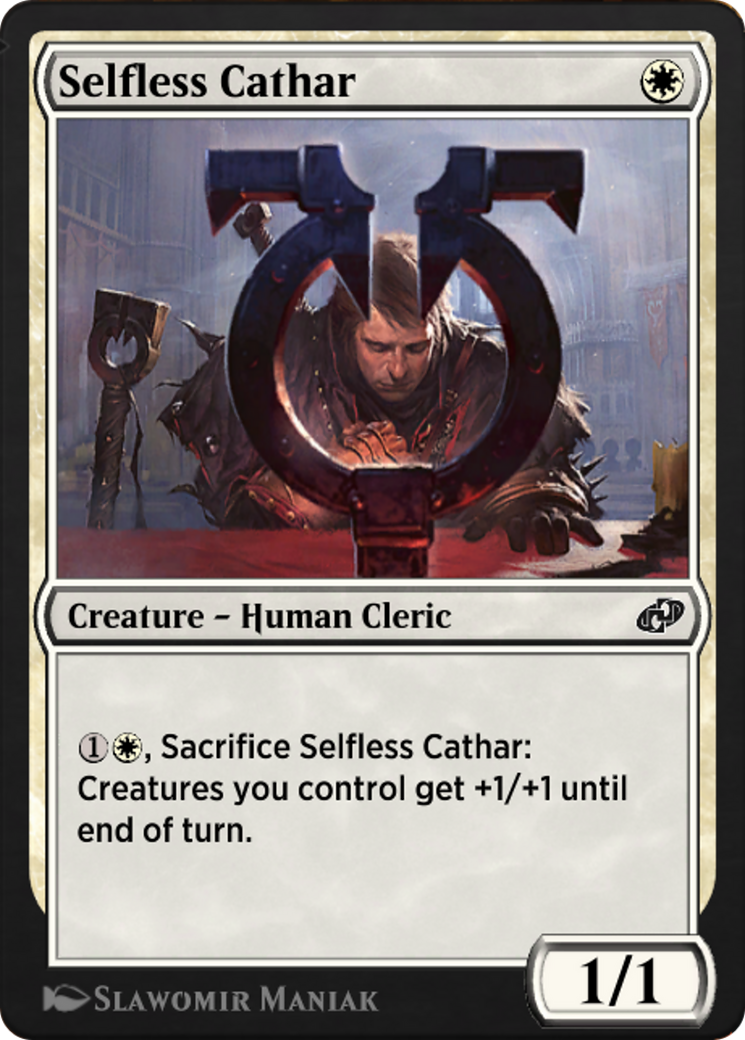 Selfless Cathar (J21-126) - Jumpstart: Historic Horizons