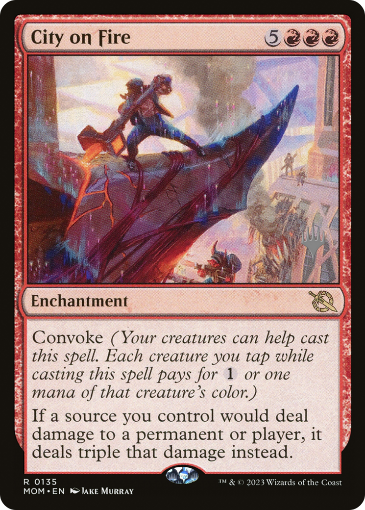 City on Fire (PPMOM-135) - March of the Machine Promos