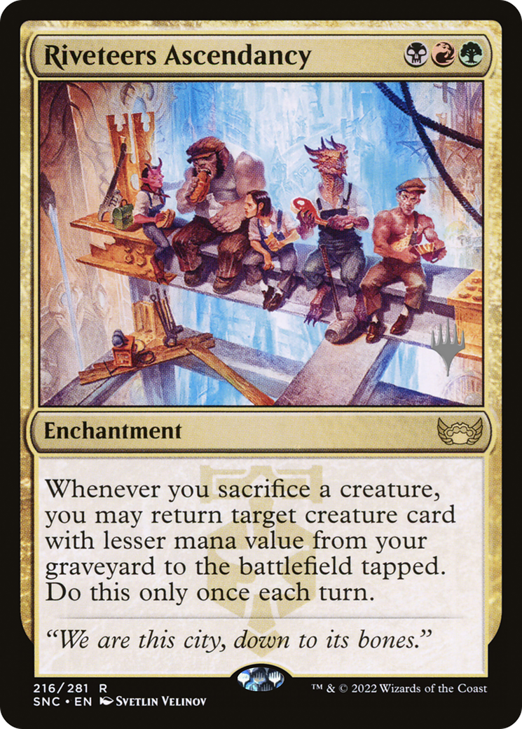 Riveteers Ascendancy (PPSNC-216) - Streets of New Capenna Promos Foil