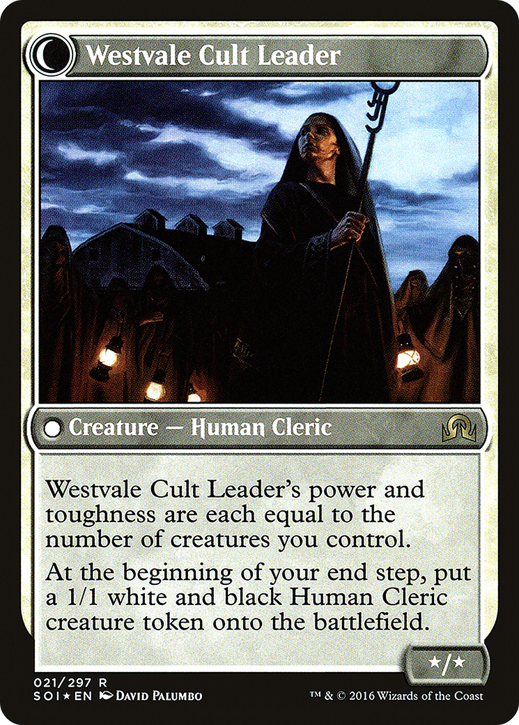 Hanweir Militia Captain (PRE-021) - Shadows over Innistrad Promos: (Double Faced Transform) Foil