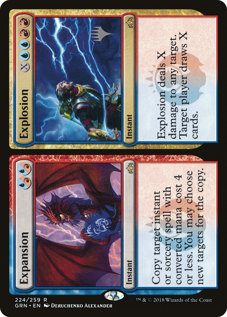 Expansion // Explosion (PPELD-224) - Guilds of Ravnica Promos Foil