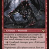Ill-Tempered Loner (VOW-162) - Innistrad: Crimson Vow: (Double Faced Transform) Foil