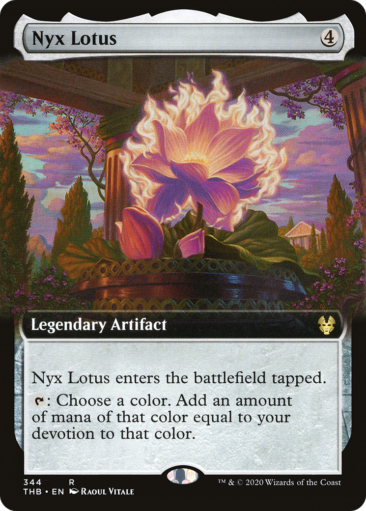 Nyx Lotus (Extended Art) (THB-344) - Theros Beyond Death: (Extended Art) Foil
