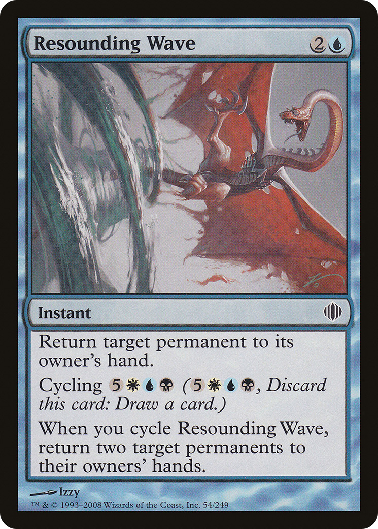 Resounding Wave (ALA-054) - Shards of Alara