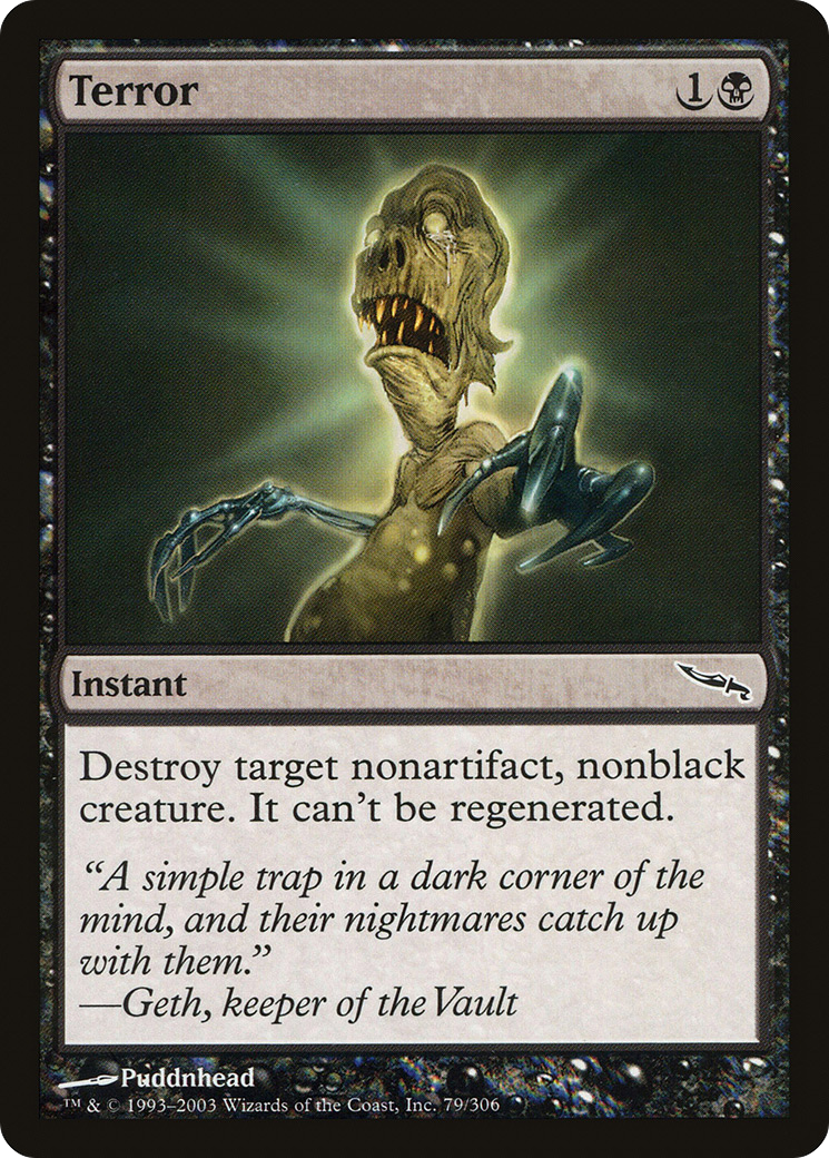Terror (MRD-079) - Mirrodin Foil
