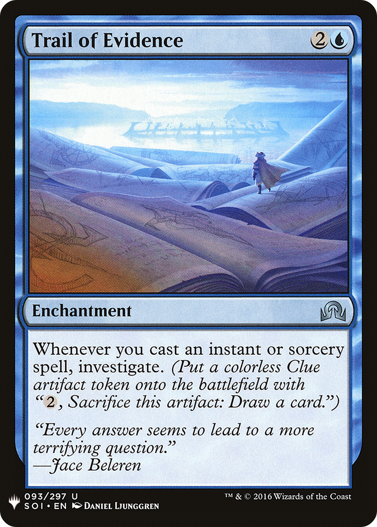 Trail of Evidence (LIST-SOI-93) - The List