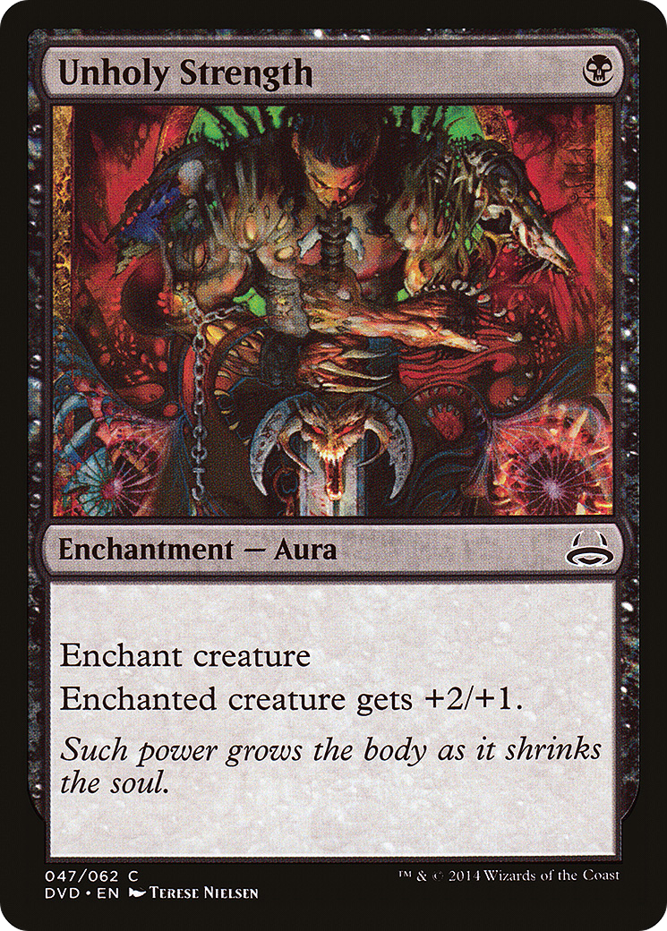 Unholy Strength (DD3-) - Duel Decks Anthology: Divine vs. Demonic