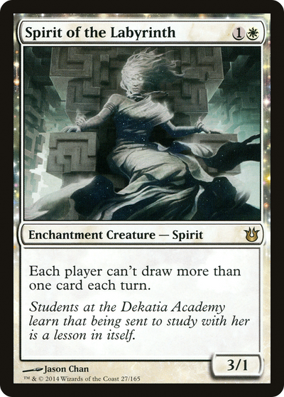 Spirit of the Labyrinth (BNG-027) - Born of the Gods: (enchantment)