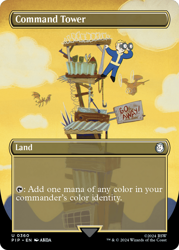 Command Tower (Borderless) (PIP-360) - Fallout (Borderless)